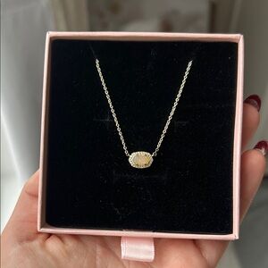 Kendra Scott Gold Pendant Necklace